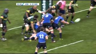 Jonathan Sexton 1st Try Leinster V Northampton Heineken Cup Final 2011