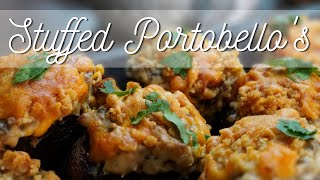 The Perfect Appetizer! Stuffed Portobello Mushrooms Recipe