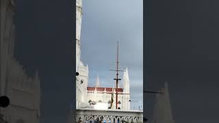 our lady carmel flag hosting in velankanni