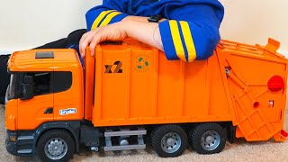 Garbage Trucks for Kids! | Pretend Play + Unboxing | COMPILATION  | JackJack Plays