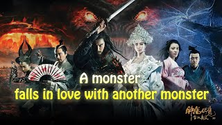 A monster fell in love with another monster #movie #film #strange