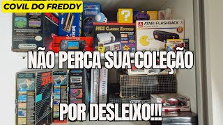 Não perca sua coleção por DESLEIXO!