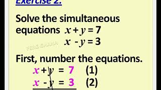 SENIOR HIGH SCHOOL MATH       EX 2