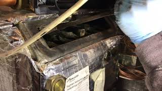 Worcester Oil Fired Boiler - lack of servicing causes premature replacement -