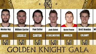 GOLDEN KNIGHTS VS RANGERS  | Vegas Golden Knights Team Players List | NHL 2023