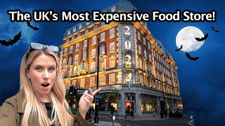 Inside The UK’s MOST EXPENSIVE STORE! Fortnum & Mason London 👻🎃