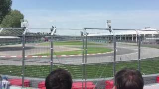 Start of the 2017 Canadian Grand Prix