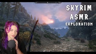 Skyrim ASMR 🌲 Walking Up North From Falkreath 🌲 Relaxing Exploration