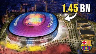 Inside FC Barcelona's $1.45BN Stadium Upgrade!