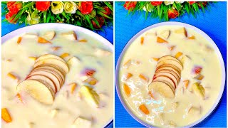 Delicious Fruit Custard🍎🥭|Quick Dessert |How to make Easy Fruit Custard | Dessert recipe