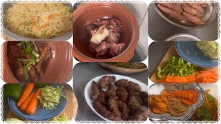 Aj mai ne bany kuch khas kany / Chinese rice gosht or kabab