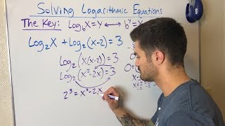 Solving Logarithmic Equations