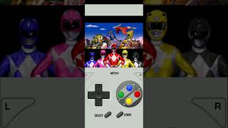 Mighty Morphin Power Rangers: The Fighting Edition [1995] #snes #retrogaming #android #gameplay