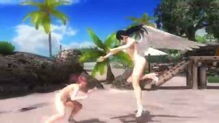 Dead or Alive 5 LR: Nyotengu vs Honoka (Sexy Catfight #1)