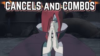 Nagato Cancels and Combos - Naruto Ultimate Ninja Storm 4