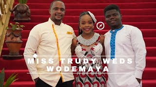 What You Didn't See at Miss Trudy and Wode Maya's Wedding. The Most awaited Wedding in Africa