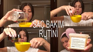 GÜNLÜK SAÇ BAKIM RUTİNİM | Her Duşta Yaptığım Saç Rutinim