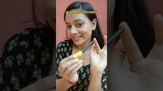 GRWM for Shivratri 🏵️♥️|| #grwm #college #makeup