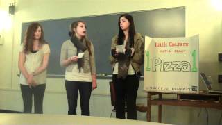 WSU: My Fourth Speech - "Pizza Sale for United Way" Group Speech