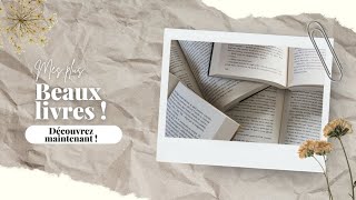 les plus beaux livres de ma bibliothèque !