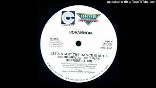 Hamilton Bohannon~Let's Start The Dance III [Francois Kevorkian's Instrumental]