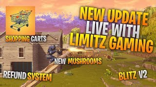 Fortnite battle royale *New Update* Blitz v2 Gameplay and more (Ps4 Pro)