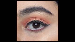 Soft orange eyelook🧡#trending#makeup#trendingshorts#trendingvideo#shorts#short#reels#makeupartist