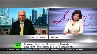 UFO - Aliens - Paul Hellyer on RT News - Former Defense Minister of Canada