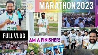 Marathon Race 2023 | Full vlog | Roadside Vlogs | Faridabad Marathon | Robin Garg Vlog