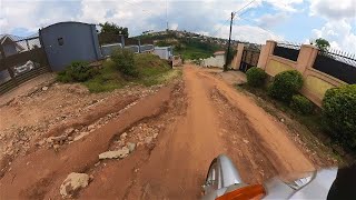 Moto ride Kacyiru to Kibagabaga off-roading 😱