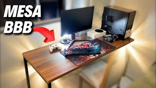 Mesa GAMER ou ESCRITÓRIO - Kuadra (Boa, Bonita e Barata)