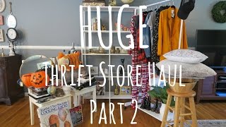 HUGE Thrift Store Haul-Part 2|E D I T H