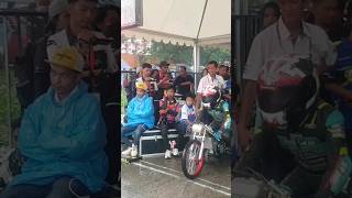 Ngeri ! Hujan Lebat dan badai Race Tetap Lanjut #viral #dragbike