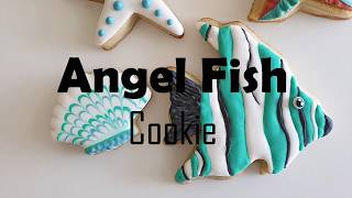 How to decorate an Angel Fish cookie - KAI Cookie Artistry