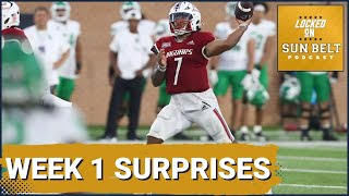 Week 1 Sun Belt Surprises