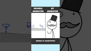 Original Animation vs Mine (orig: @raxdflipnote )