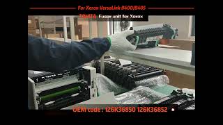 TOHITA Fuser unit testing video for Xerox VersaLink B400 B405