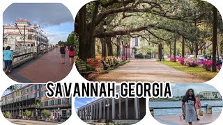 Savannah Georgia! USA : City tour & History: Day 1 of Road trip !! Vlog:5