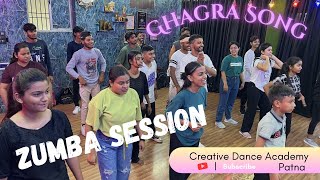 Bollywood Zumba Dance Workout | Ghagra Song Zumba Dance Video | Zumba Workout | #dance #zumba