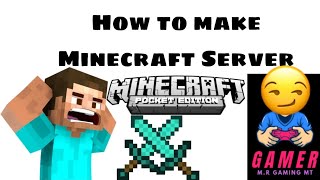 How to make Minecraft Server in pocket edition || How to make Java + Pocket Edition server