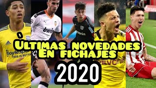 🔥ÚLTIMAS NOVEDADES DE FICHAJES 16/07/2020🔥