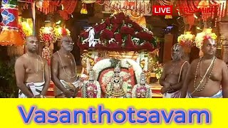 Vasanthotsavam for kaliyouga daivam srivenkateswara swamy