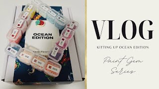 Paint Gem Series: My first Diamond Art Painting Kitting Up| Ocean Edition