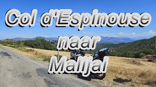 Col d'Espinouse naar Malijai Honda CRF 1000 ATAS