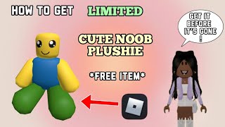 How To Get The FREE CUTE NOOB PLUSHIE in Roblox | *LIMITED*