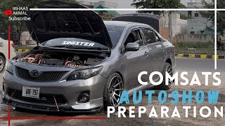 COMSATS AUTO SHOW 2023 || PREPARATION VLOG