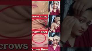 Crown lines cheeks lifting yoga!