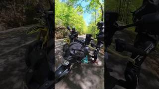 Fz07 vs DRZ #bikelife #tailofthedragon #yamaha #cp2 #drz #suzuki