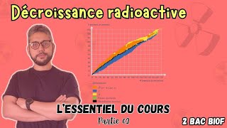 L’essentiel du cours - Décroissance radioactive ☢️ - Diagramme de Segre - Partie 02 -  2 BAC BIOF