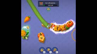 Worm Zones game play 🌟| #shorts #gaming #shortvideo #wormzone #snake